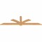 Ekena Millwork Redmond Smooth Timber Gable Bracket, Western Red Cedar, 72"W x 21"H x 1 1/2"D x 3 1/2"F, 7/12 Pitch GBW072X21X0204RED00SWR - alternate 3
